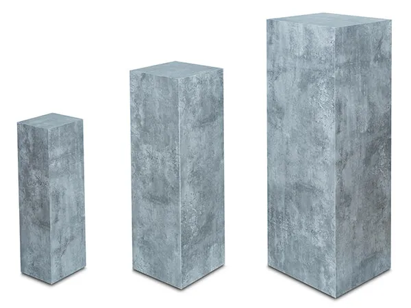 Dekosaeule-zement-beton